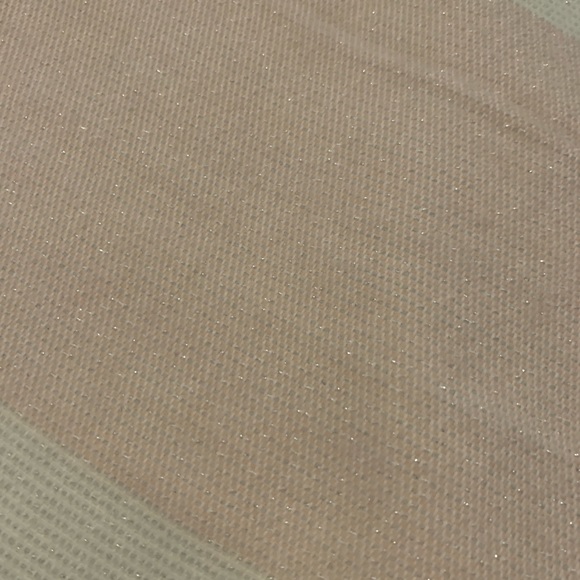 New CEJON Ivory Pink Gray Shimmer SCARF Winter Fringe C40625 - Picture 5 of 9